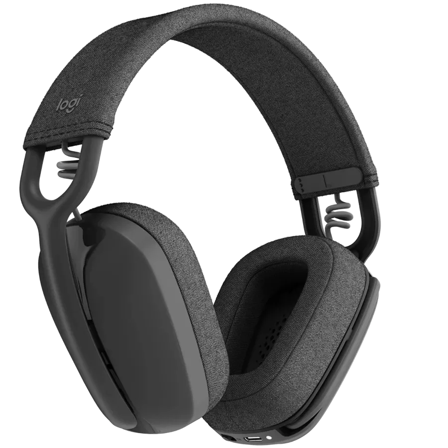 Wireless Headset LOGITECH Zone Vibe with Microphone, Graphite — Image №4