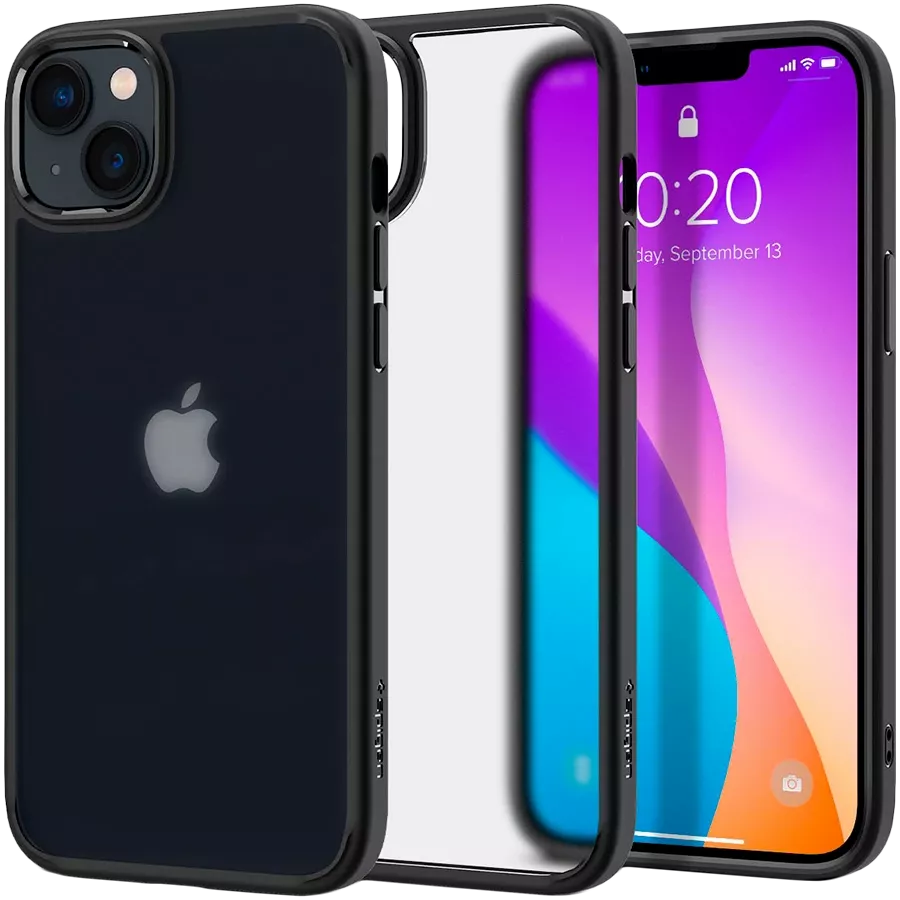 Чохол SPIGEN SGP Ultra Hybrid  Frost Black для iPhone 14 — Зображення №3