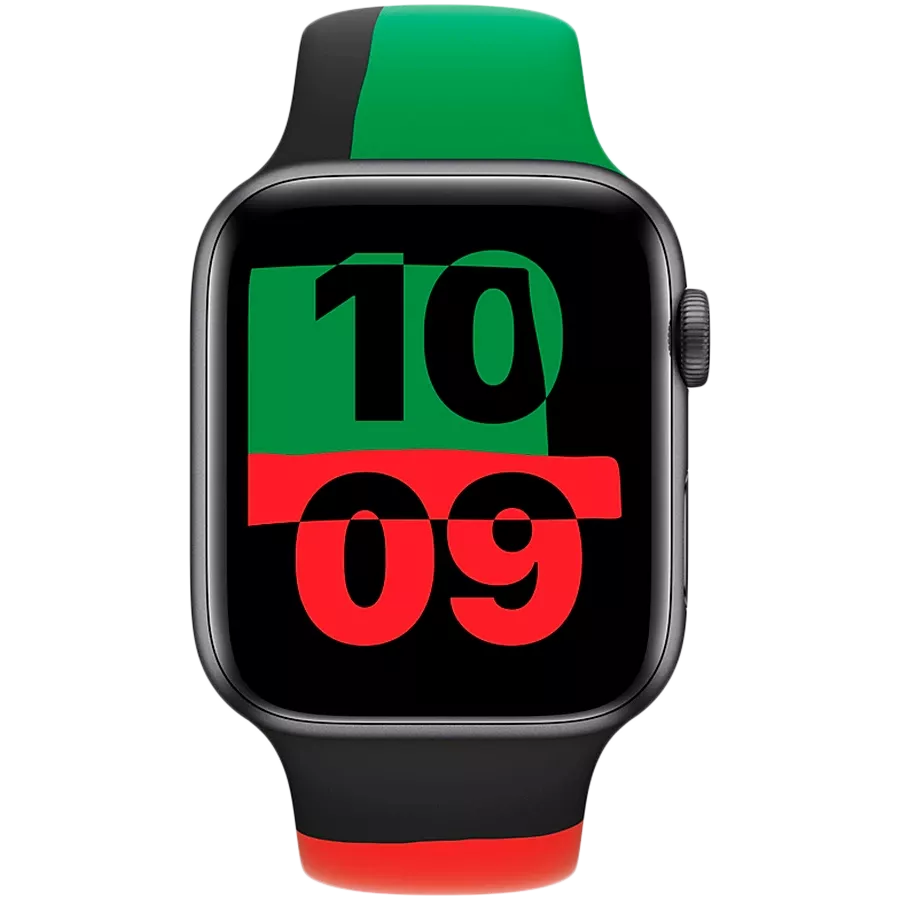 Band APPLE 44mm Sport Band - Regular Black — Image №3