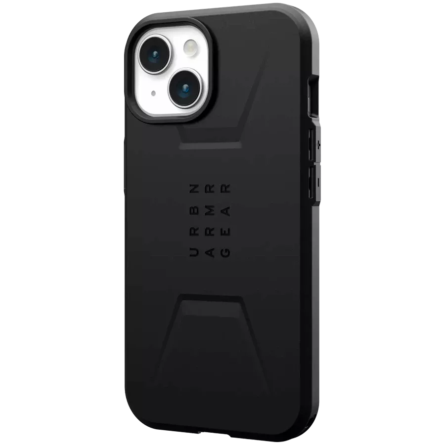 Husă UAG Civilian cu MagSafe pentru iPhone 15, Black — image №2