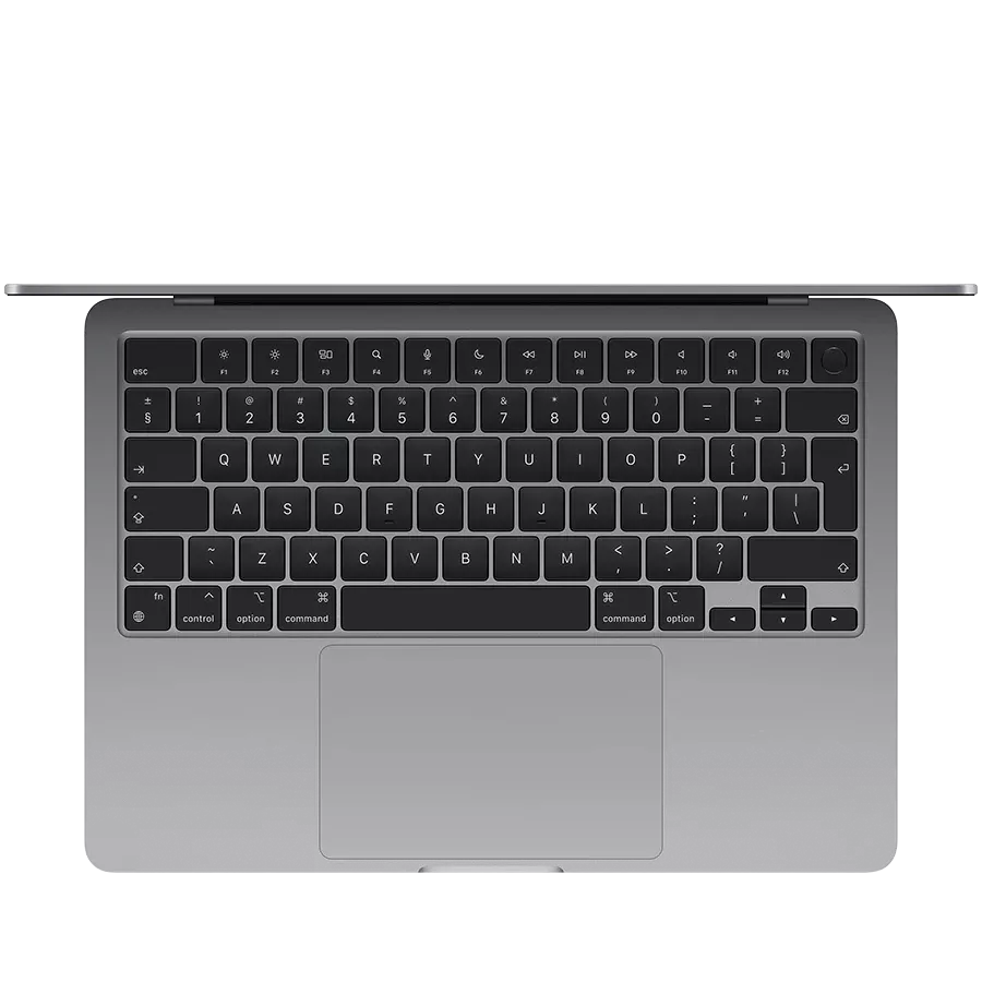 MacBook Air 13.6"  Apple M3 (8C CPU/10C GPU), 16 GB, 512 GB, Space Gray, EN Keyboard — სურათი №2