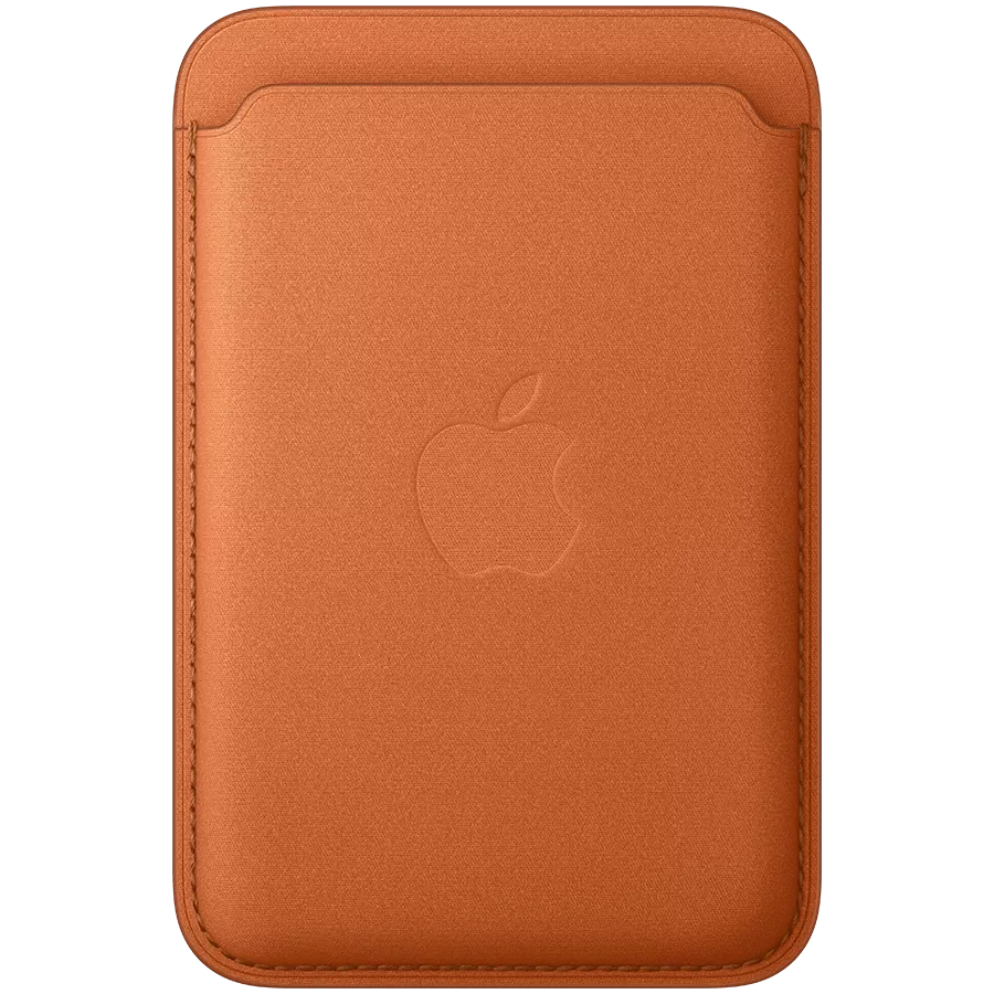 APPLE Wallet FineWoven Wallet with MagSafe, Fox Orange для Любой iPhone — Изображение №1