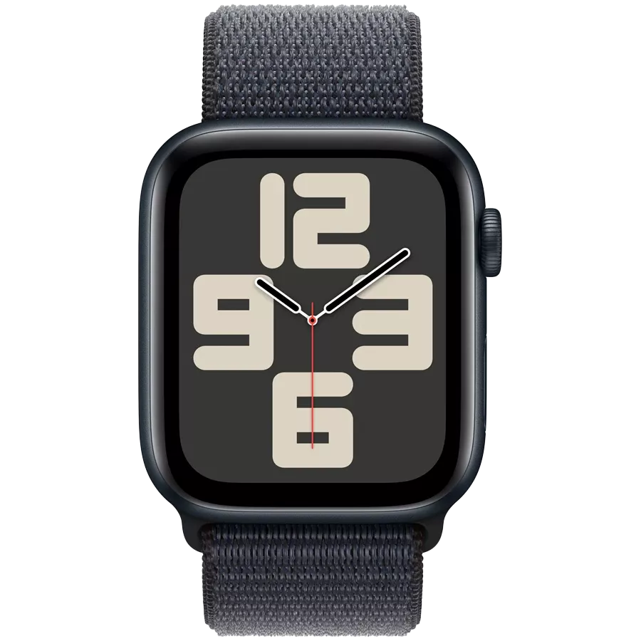 Apple Watch SE GPS Gen.2 (2024), 40mm, Midnight, Ink Sport Loop — Зображення №2