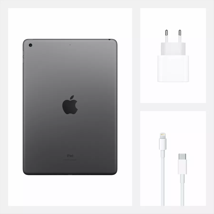 Refurbished Apple iPad 10.2 (8 Gen), 128 GB, Wi-Fi, 2020, Space Gray, Grade B — Εικών №7