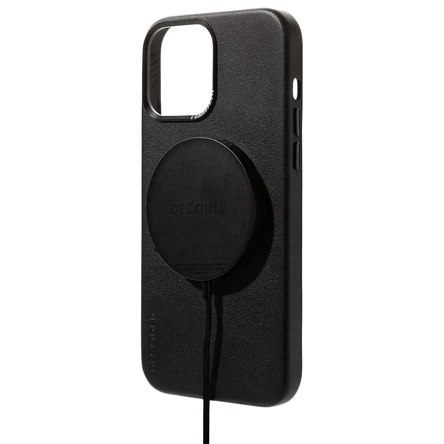 DECODED Θήκη Leather Case με MagSafe, Μαύρος for iPhone 13 — Εικών №3