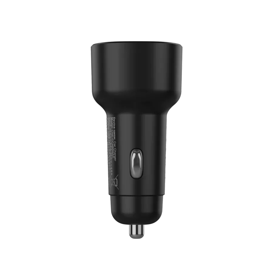 CANYON Car Adapter 2*USB/USB-C, 85 W, Black — Image №4