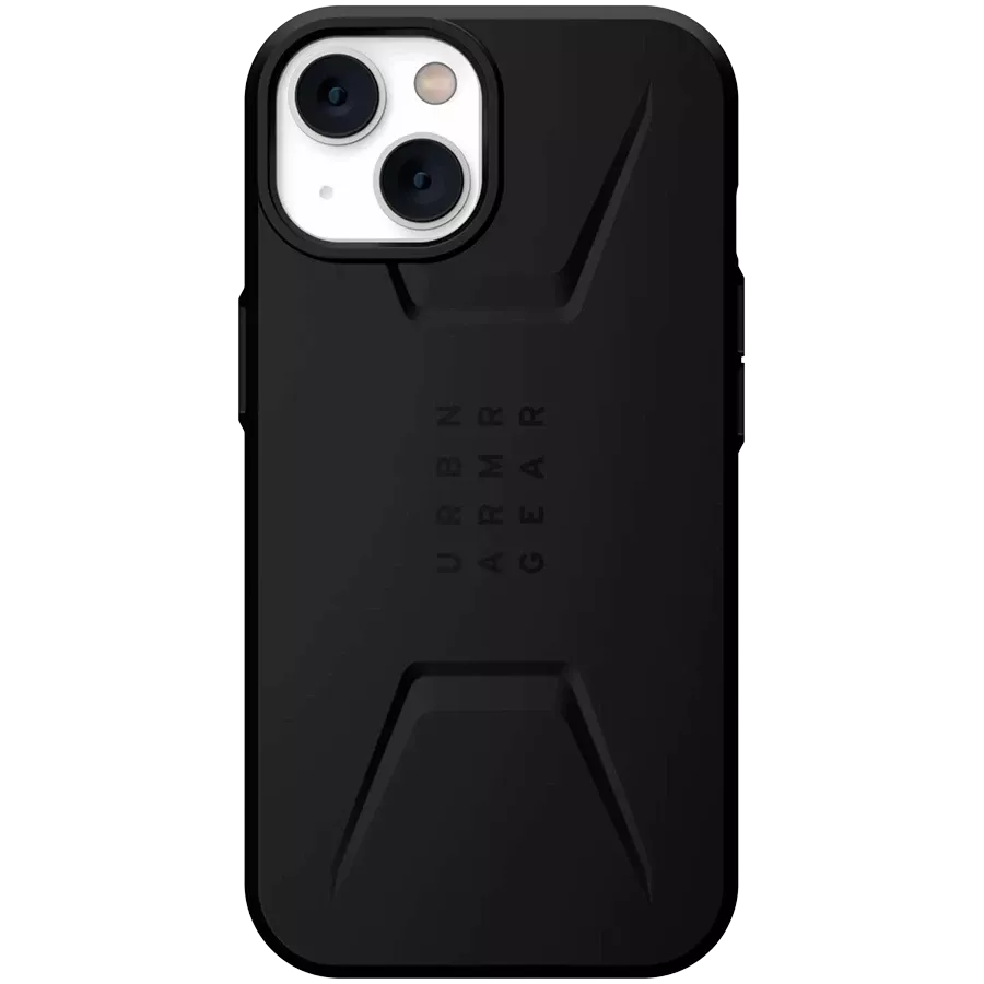 Protective Case UAG Civilian with MagSafe Black for iPhone 14 — Image №1