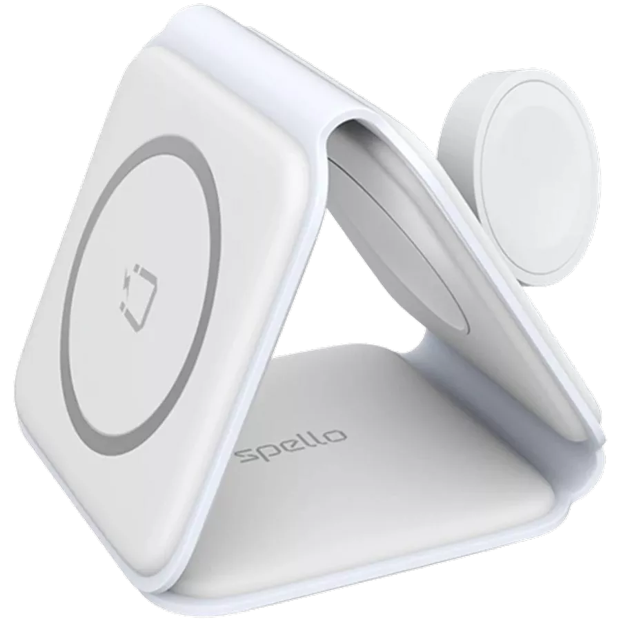 Wireless Charger SPELLO, 20.5 W, White — Image №1