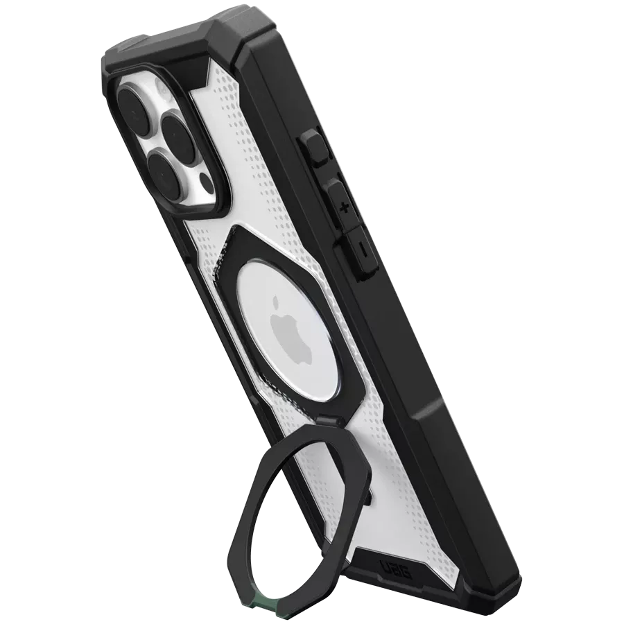 Защитный чехол UAG Plasma XTE MagSafe с MagSafe Чёрный/Прозрачный для iPhone 16 Pro Max — Изображение №3