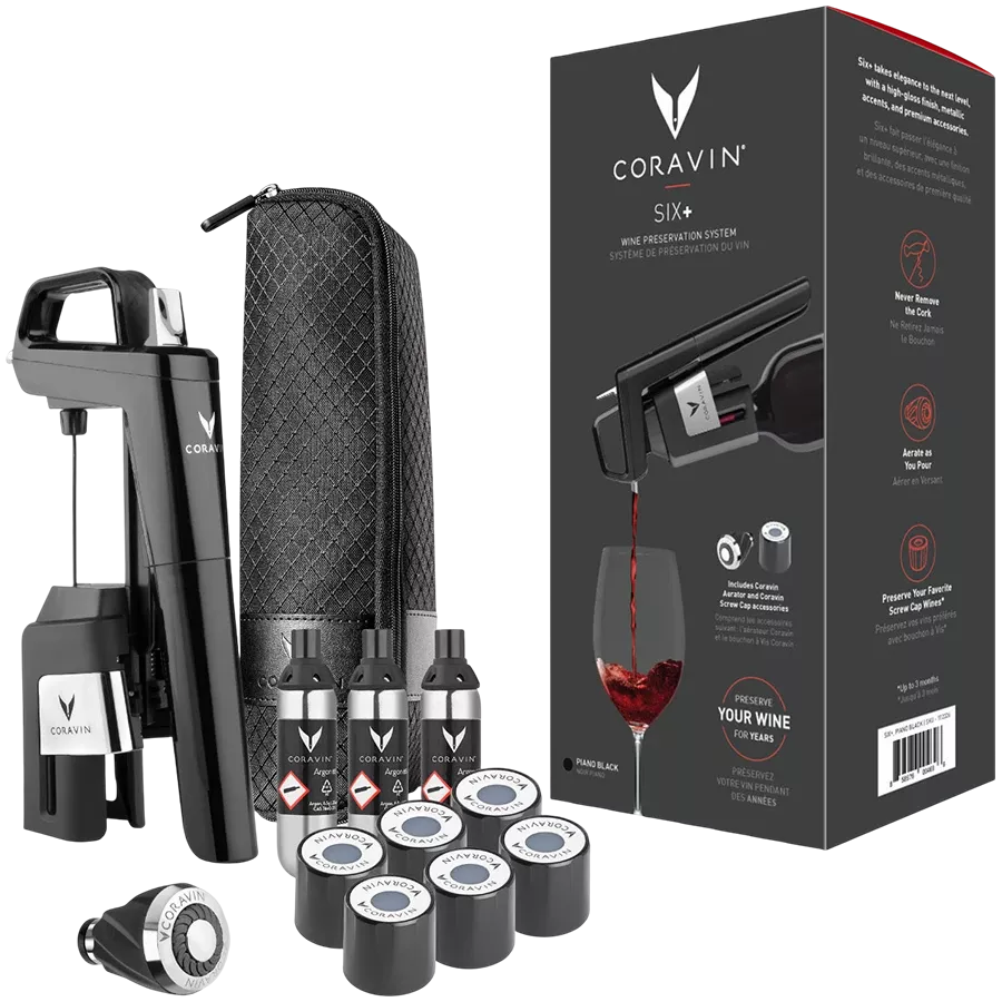 CORAVIN Timeless Six Plus Timeless Six+ Система сохранения вина, Чёрный — Изображение №9