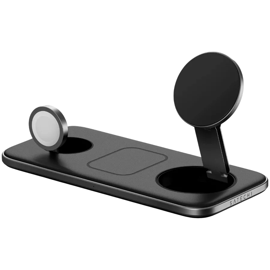 SATECHI Wireless Charger, 15 W, Black — Image №3