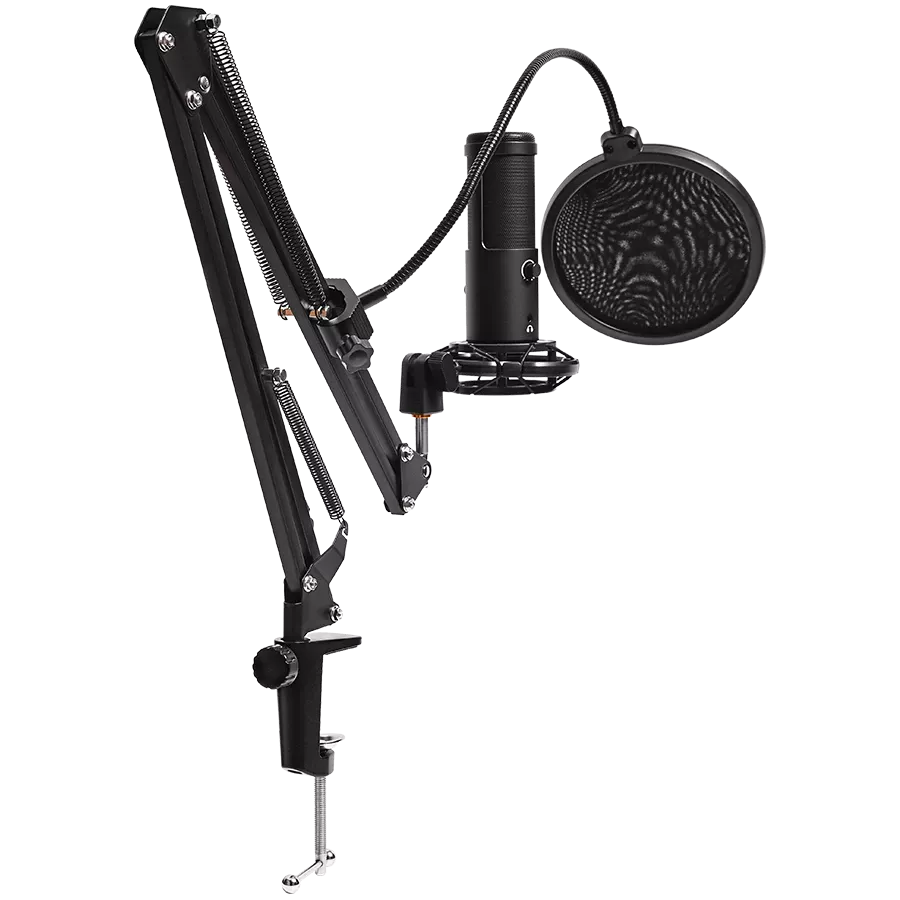LORGAR Gaming Microphone Voicer 931, Wired, Black — Image №6