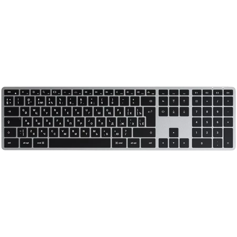 SATECHI Slim X3 Πληκτρολόγιο, Ασύρματο, Space Gray — Εικών №1