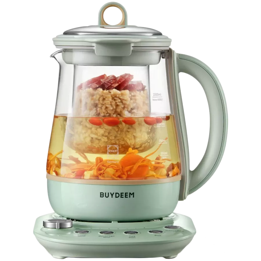 Електрочайник BUYDEEM K1594T Cozy Greenish — Зображення №4