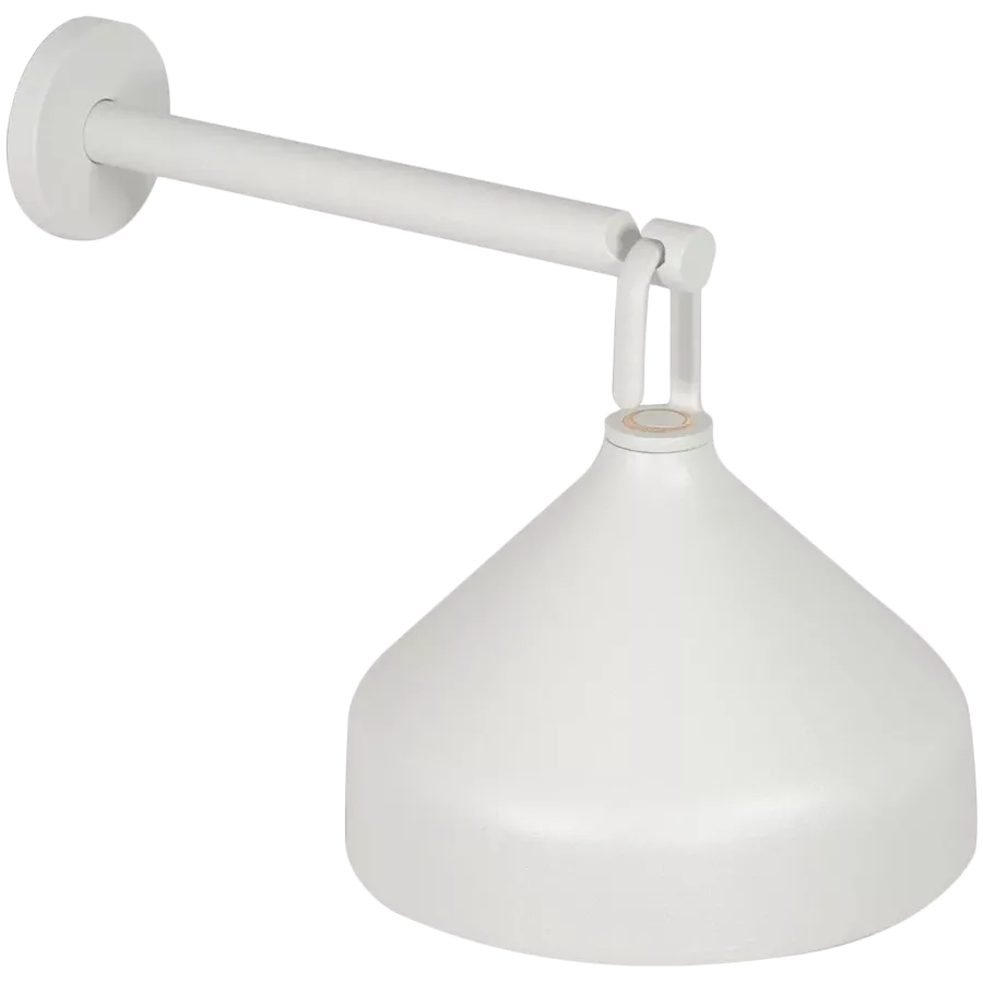 ZAFFERANO AMELIE WALL LAMP 120x140x200mm. PAINTED MATT WHITE 3.0W LED 95-130lm. — Image №1