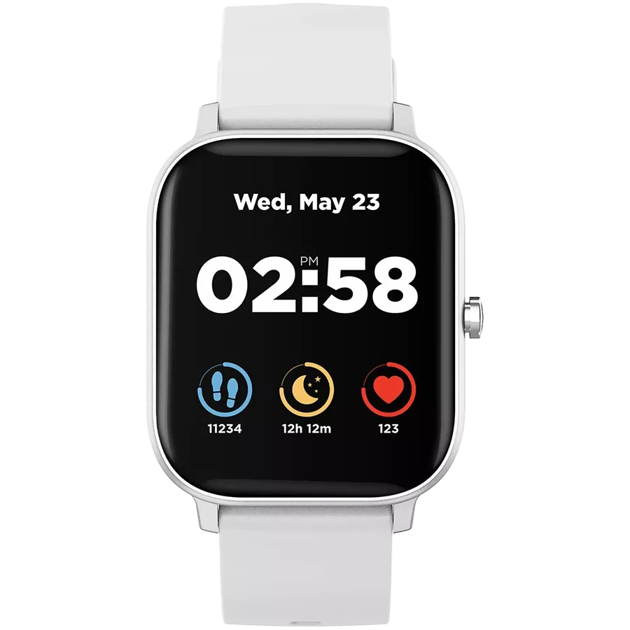 CANYON Wildberry SW-74 Smart Watch, 42χιλ., Ασημί — Εικών №1