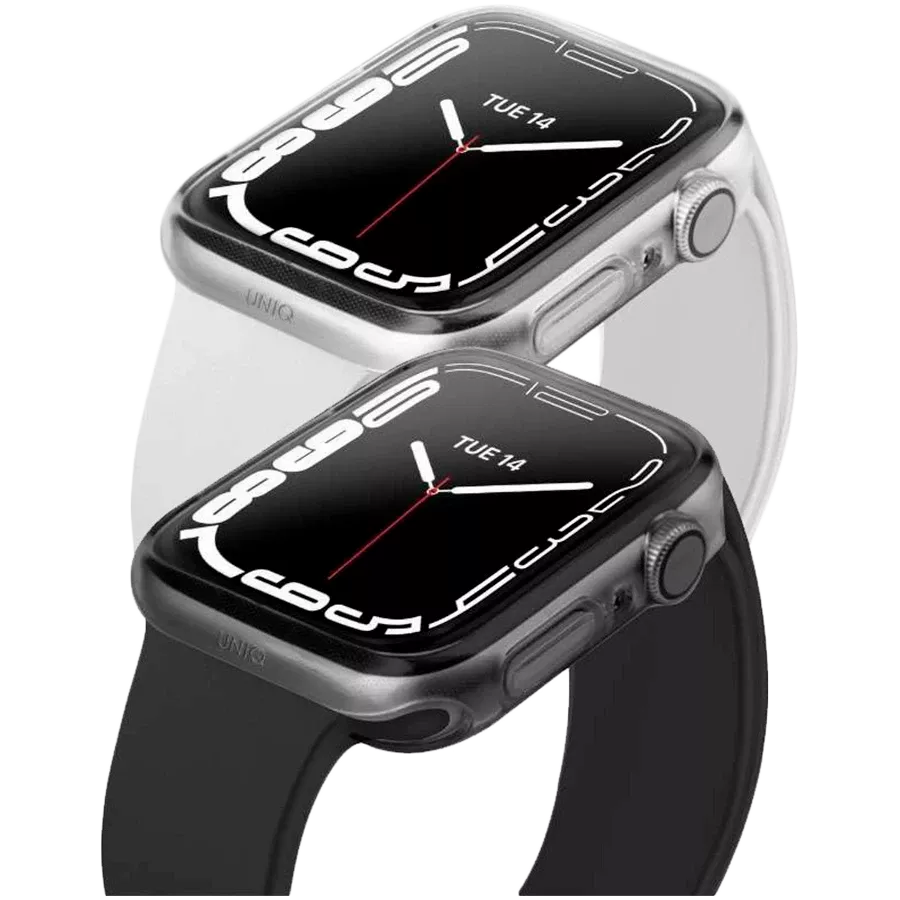 UNIQ Іс Glase  Clear/Smoke for Apple Watch (7 Gen.) — image №1