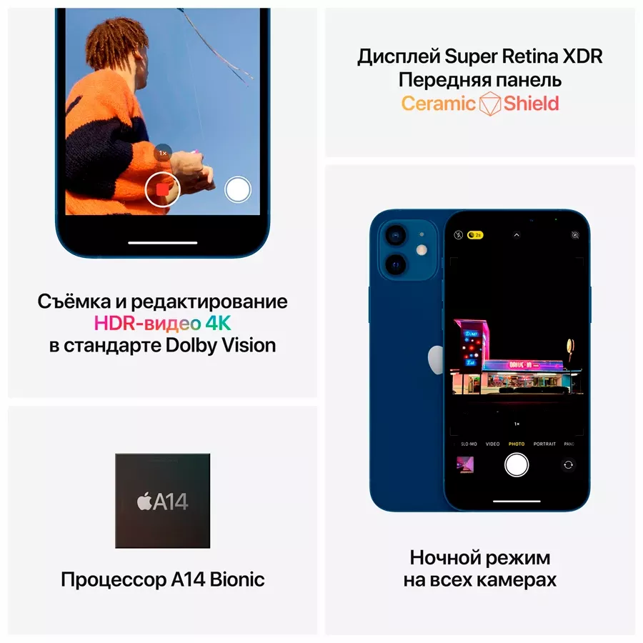 iPhone 12, 128 ГБ, Фиолетовый — Изображение №5