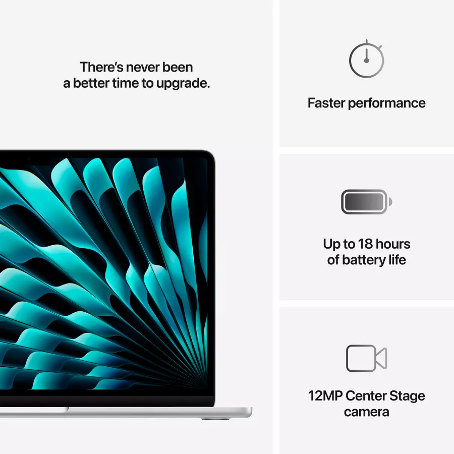 Apple MacBook Air 13.6"  Apple M4 (10C CPU/8C GPU), 16 GB, 256 GB, Silver, 2025 — Image №11