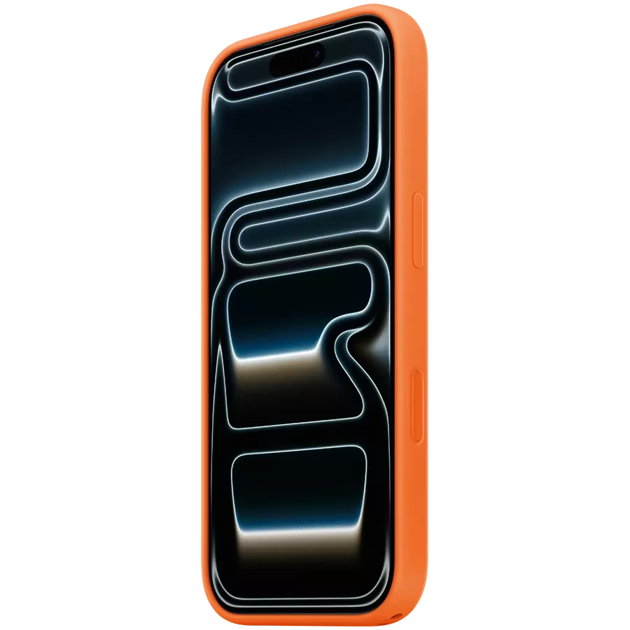 APPLE Silicone Case with MagSafe, Orange for iPhone 17 Pro — Image №2