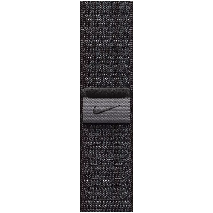 Ремешок APPLE 45мм Nike Sport Loop Nike Sport Loop Чёрный/Синий для Apple Watch 42/44/45/49 mm — Изображение №1