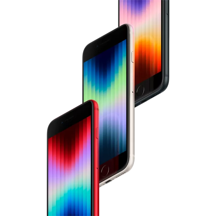 iPhone SE Gen.3, 64 ГБ, Қараңғы түн — image №4