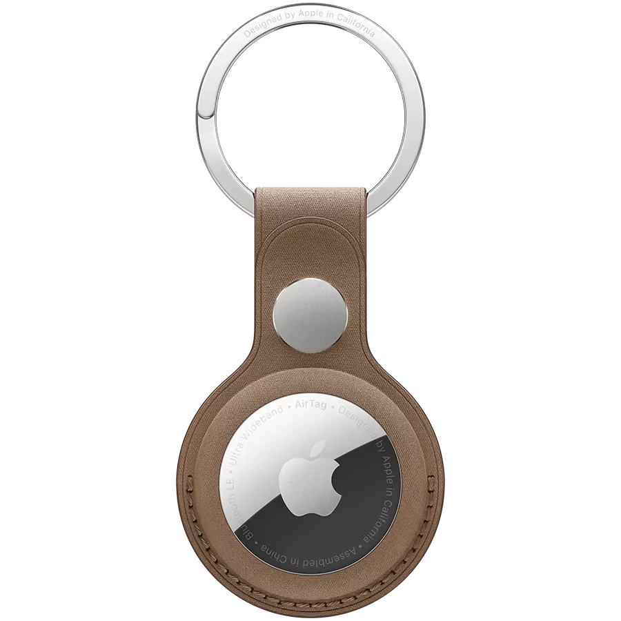 Брелок-петля APPLE FineWoven для AirTag, Платиново-серый — image №1