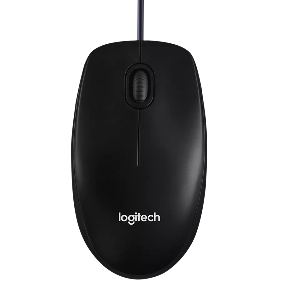 Мышь LOGITECH B100, Черный — image №1