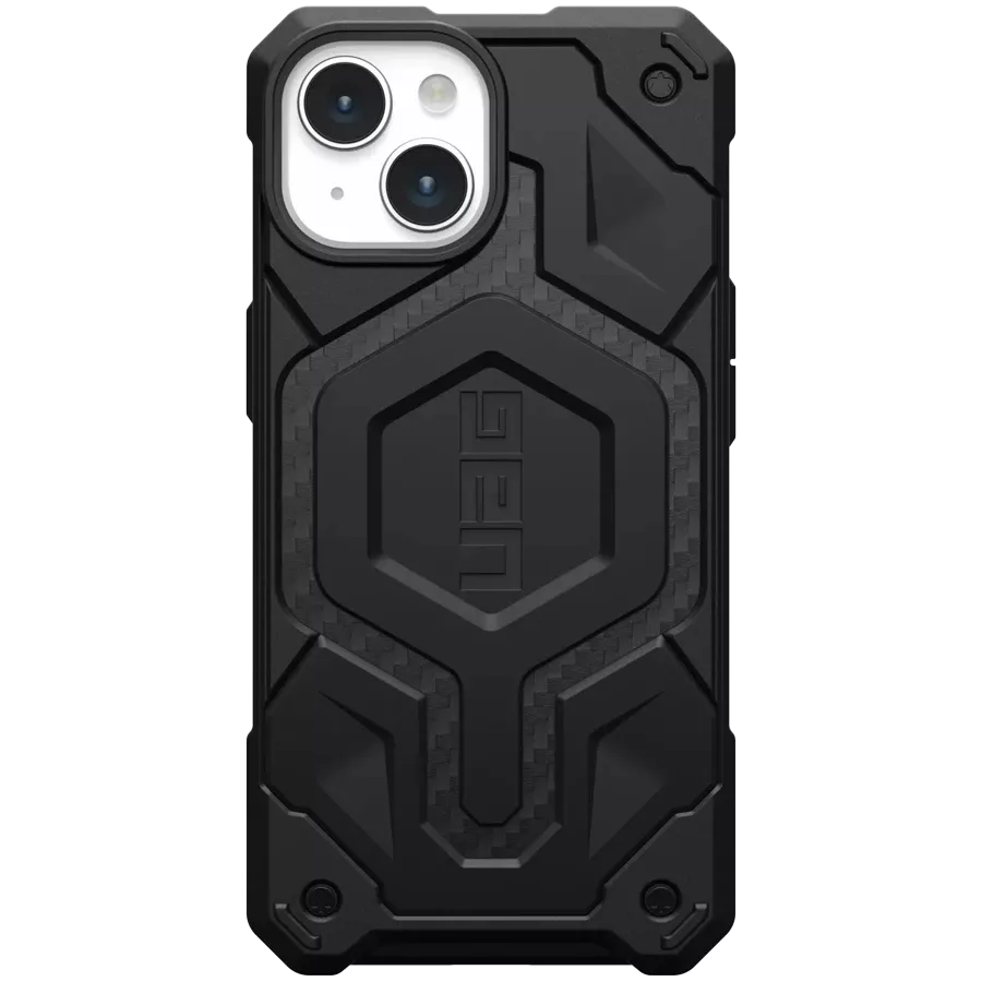 Чехол UAG Monarch Pro с MagSafe для iPhone 15, Чёрный — image №1