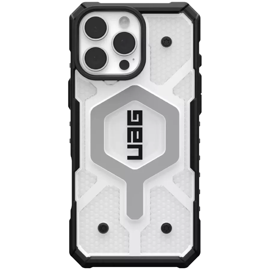 Защитный чехол UAG Pathfinder Clear с MagSafe Лёд для iPhone 16 Pro Max — Изображение №1