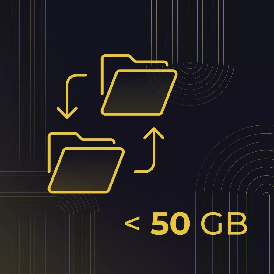 Μεταφορά δεδομένων (έως 50 GB) — Εικών №1