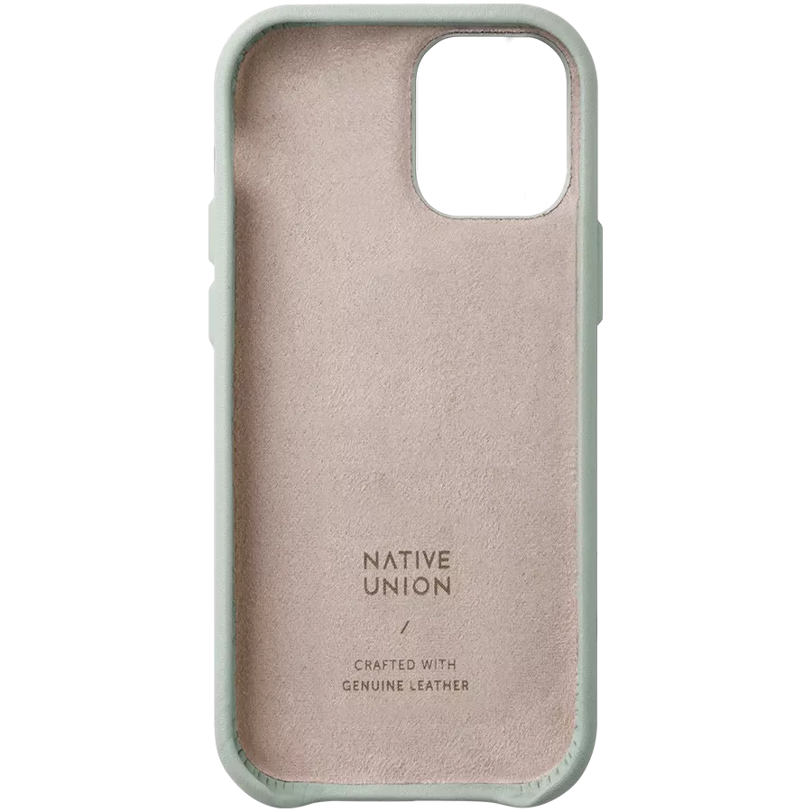 NATIVE UNION Чехол CLIC CLASSIC  Зеленый для iPhone 12 mini — image №4