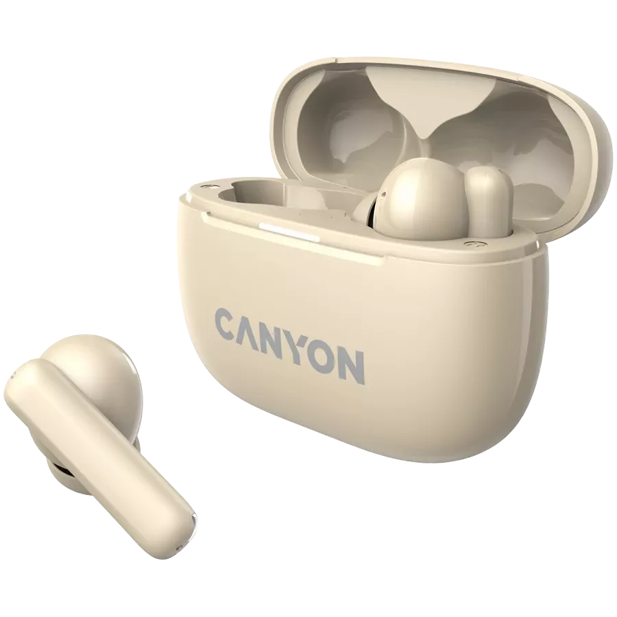 CANYON TWS-10 {Бездротове} Гарнітура, Бежевий — Зображення №3