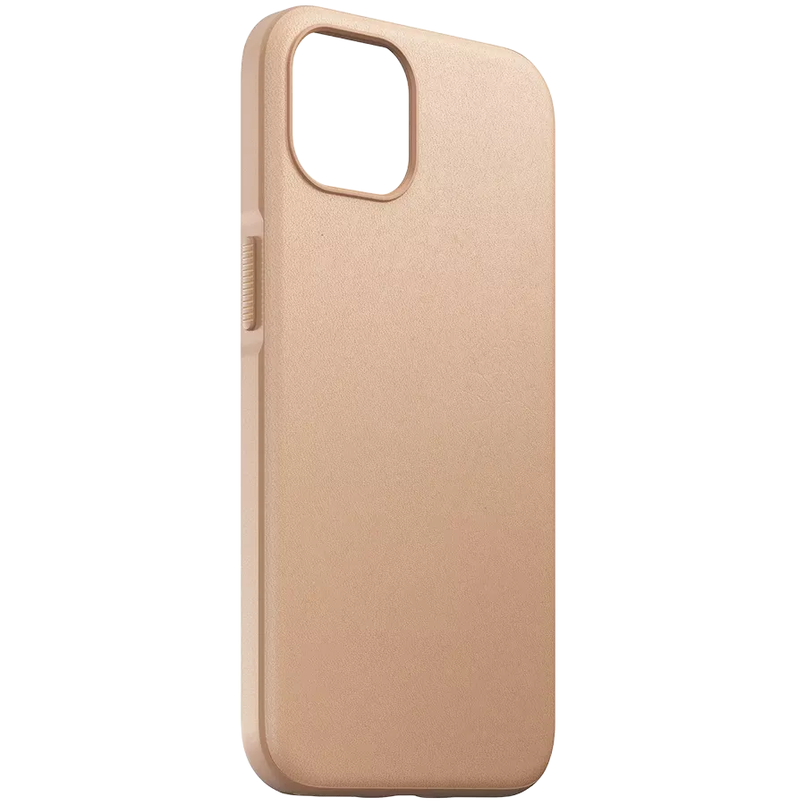 NOMAD Case Modern Leather Case with MagSafe, Natural for iPhone 14 Pro — Image №1