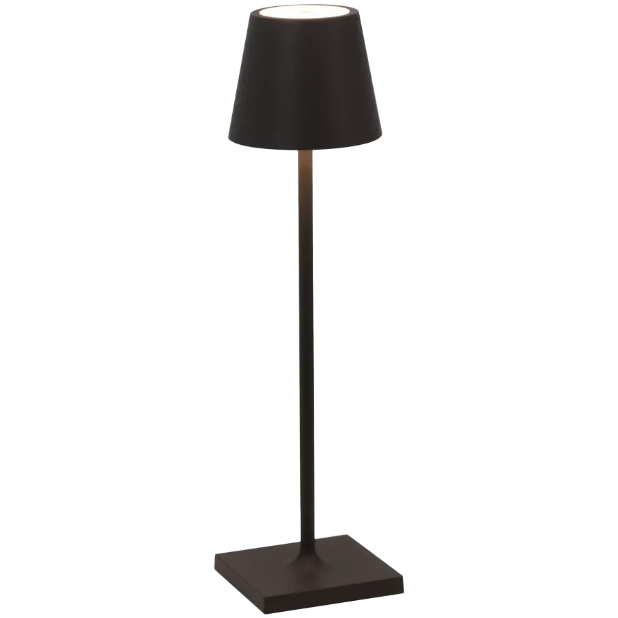 ZAFFERANO POLDINA PRO MICRO TABLE LAMP 70x275mm. MATT BLACK - 1.8W - DYNAMIC WHITE- — Изображение №1