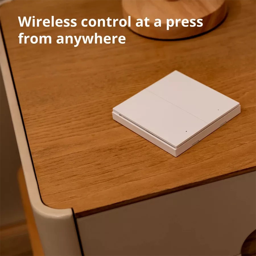 Wireless remote switch H1 (double rocker) AQARA, White — Image №4