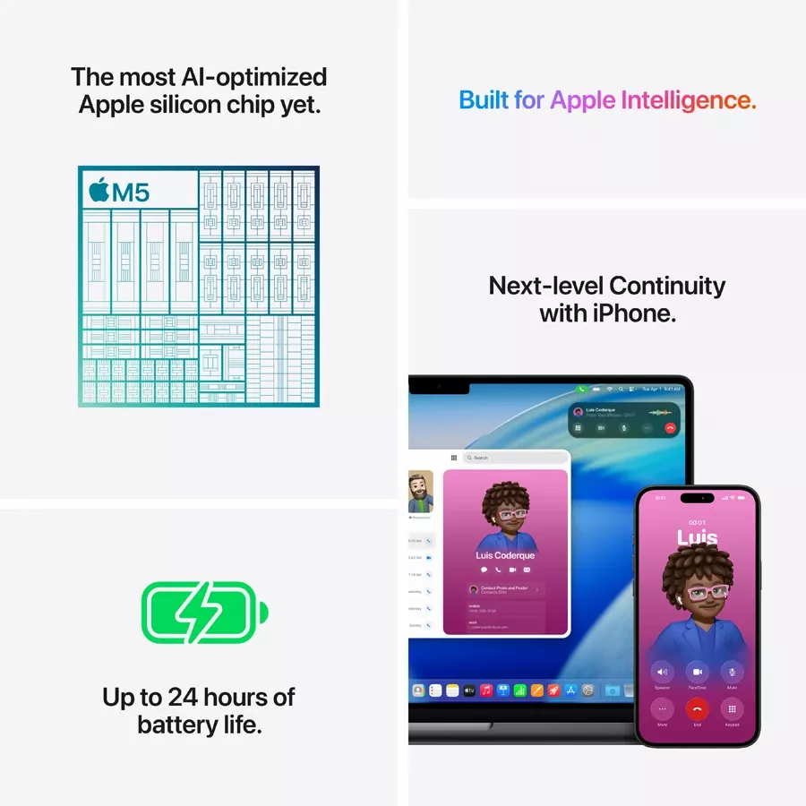 Apple MacBook Pro 14.2"  Apple M5 (10C CPU/10C GPU), 16 GB, 512 GB, Silver, 2025 — Image №8