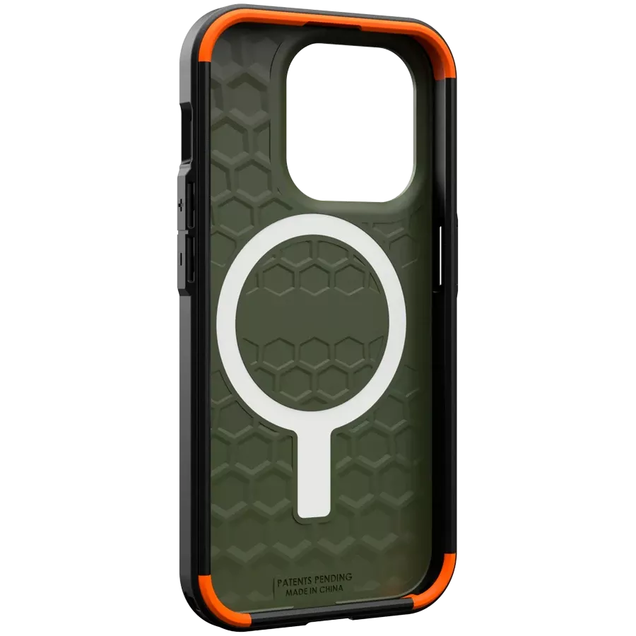 Чохол UAG з Magsafe для Apple iPhone 15 Pro Civilian, Olive Drab (114275117272) — Зображення №4