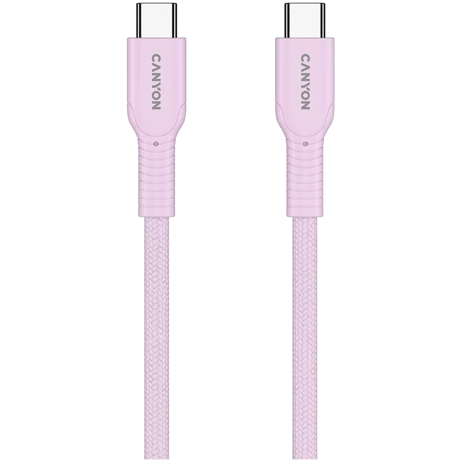 CANYON USB-C Cable, 1 m, Pink — Image №3