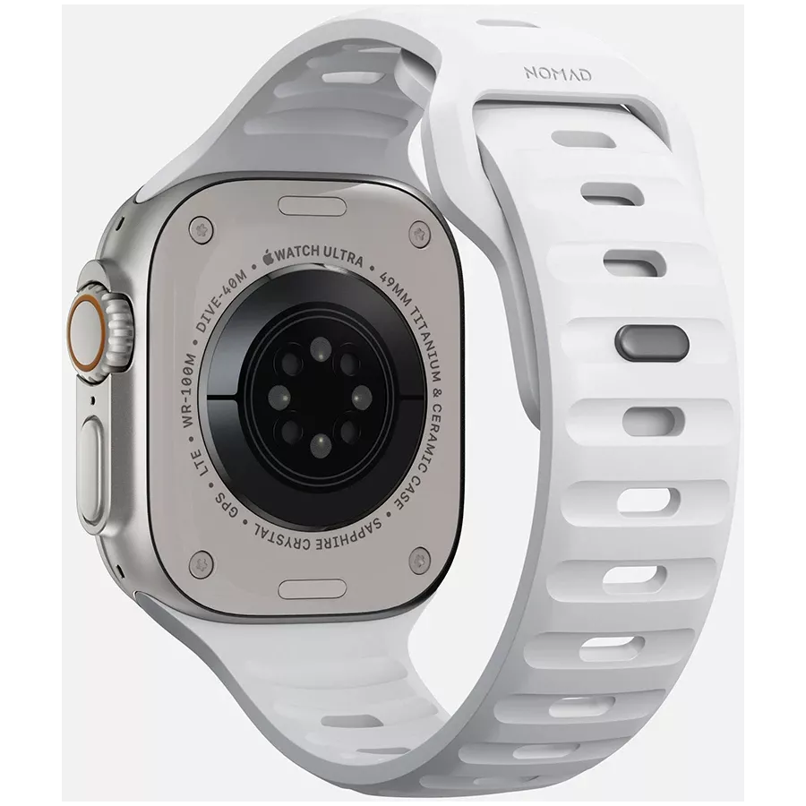Ремешок NOMAD Sport Band Белый для Apple Watch 46/49 mm — Изображение №2