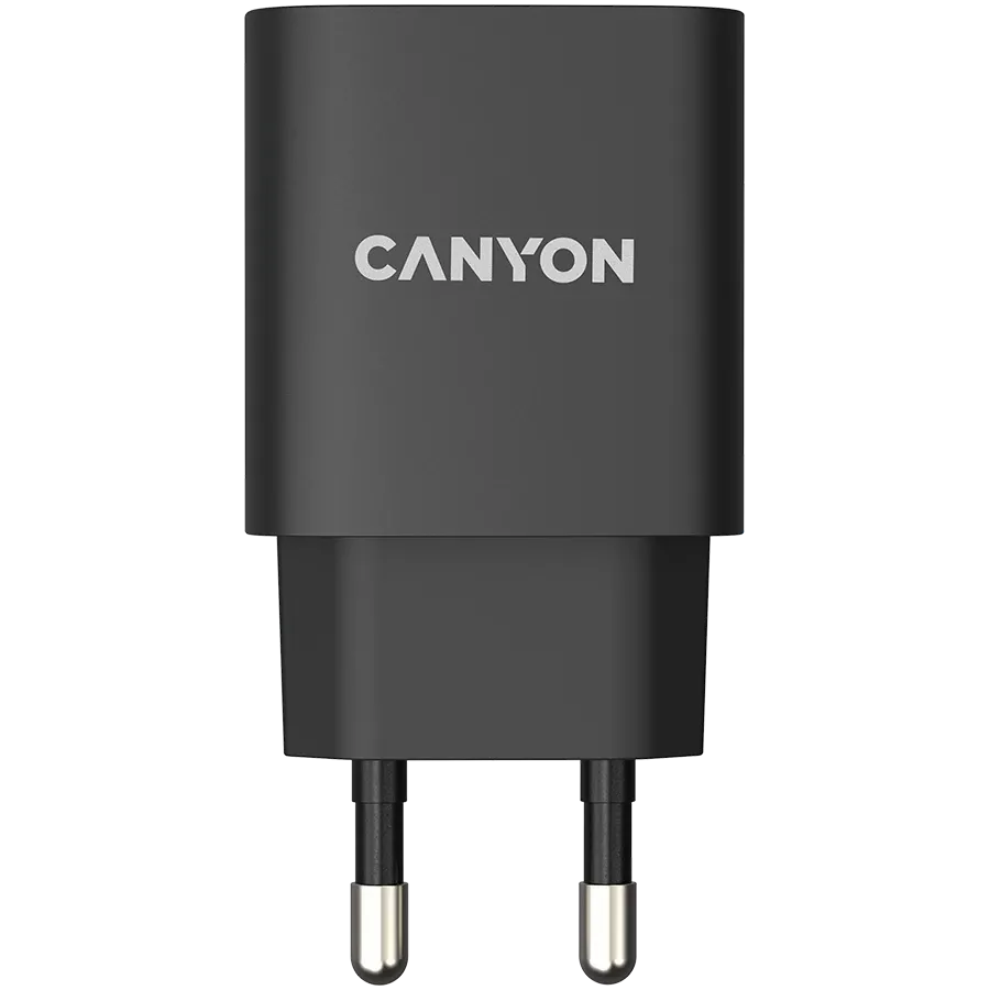 Адаптер питания CANYON H-20-02 USB-C, 20 Вт — Изображение №1