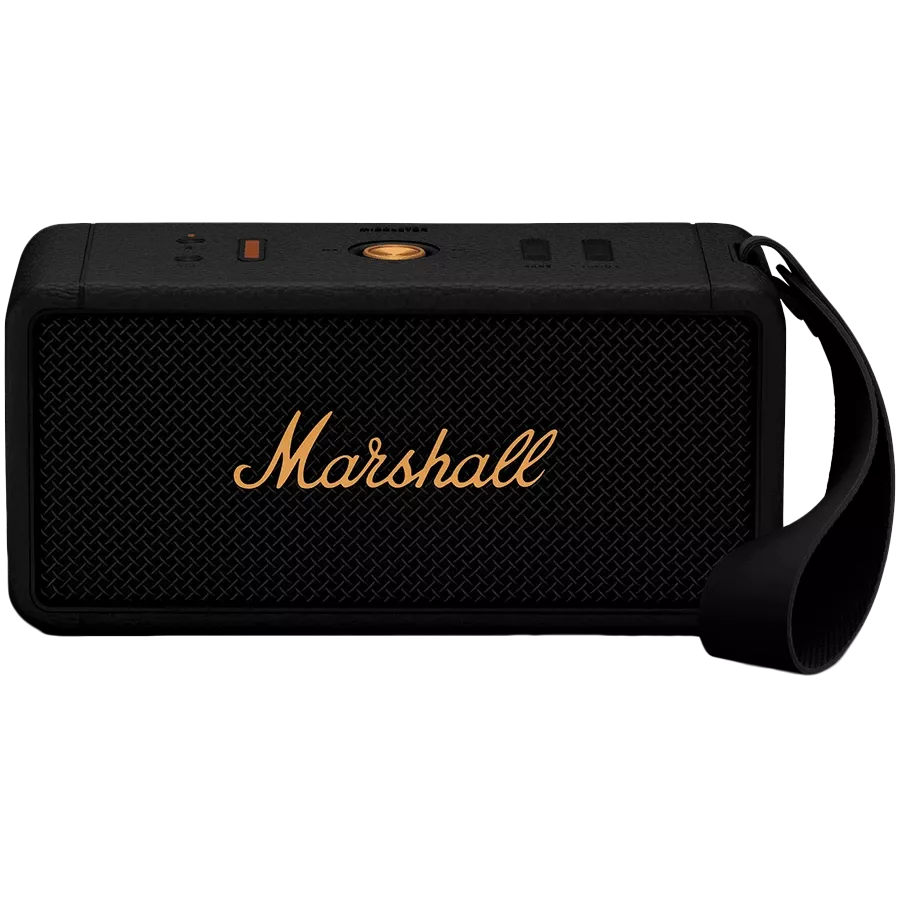 Портативная колонка MARSHALL Middleton Black and Brass — Изображение №1