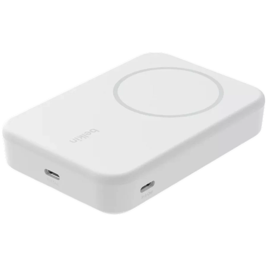 Зарядное устройство BELKIN BoostCharge Qi2 Magnetic, 10000 мА·ч, Белый — image №2
