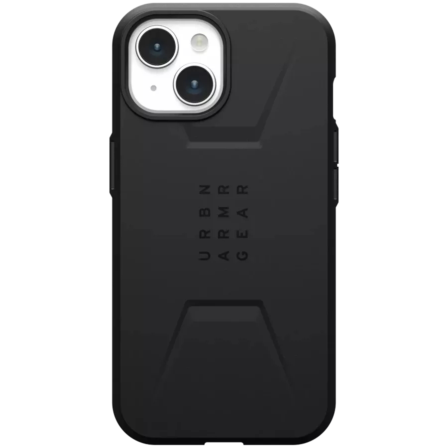 Husă UAG Civilian cu MagSafe pentru iPhone 15, Black — image №1
