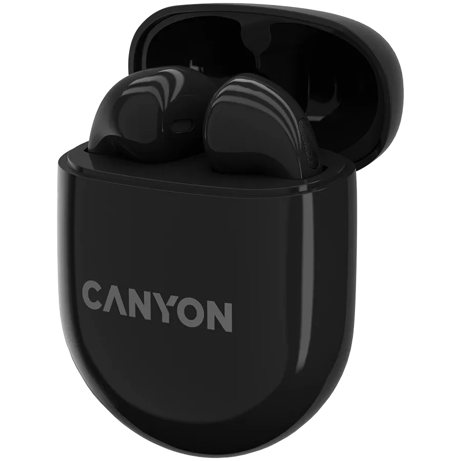 CANYON TWS-6 {Беспроводная} Гарнитура, Чёрный — Изображение №4