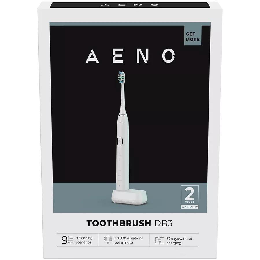 AENO DB3 Toothbrushes, Sonic, White — Image №8