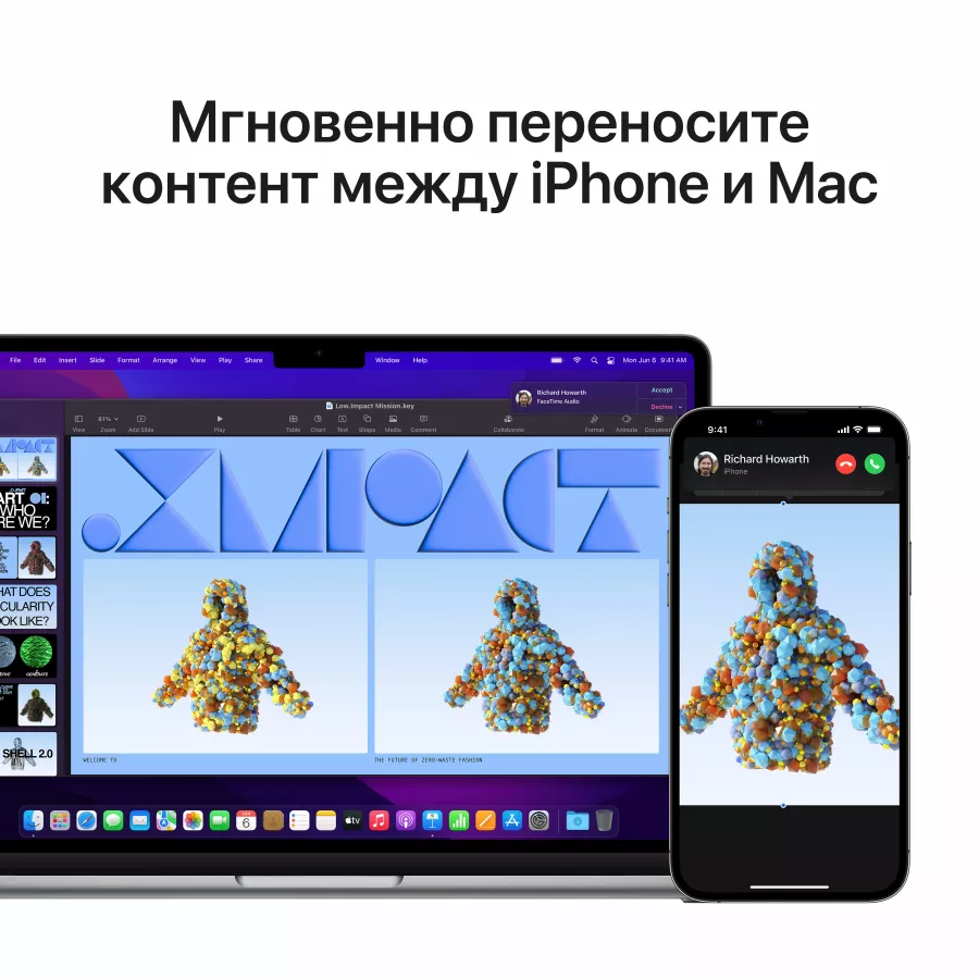 MacBook Air 13.6"  M2 (8C CPU/10C GPU), 8 ГБ, 512 ГБ, Space Gray — Изображение №16