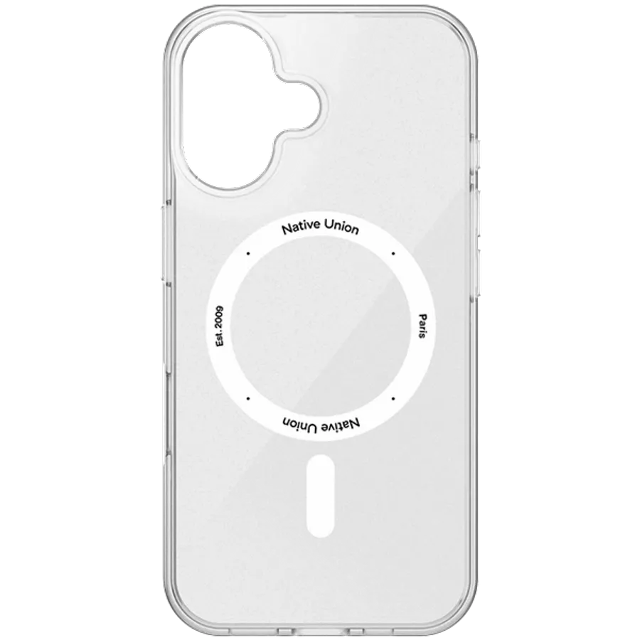 NATIVE UNION Case (RE)CLEAR with MagSafe, Transparent for iPhone 16 — Image №1