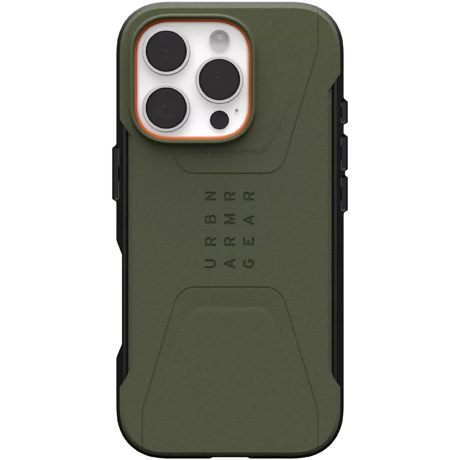 UAG Protective Case Civilian MagSafe with MagSafe, Olive Drab for iPhone 16 Pro — Image №1