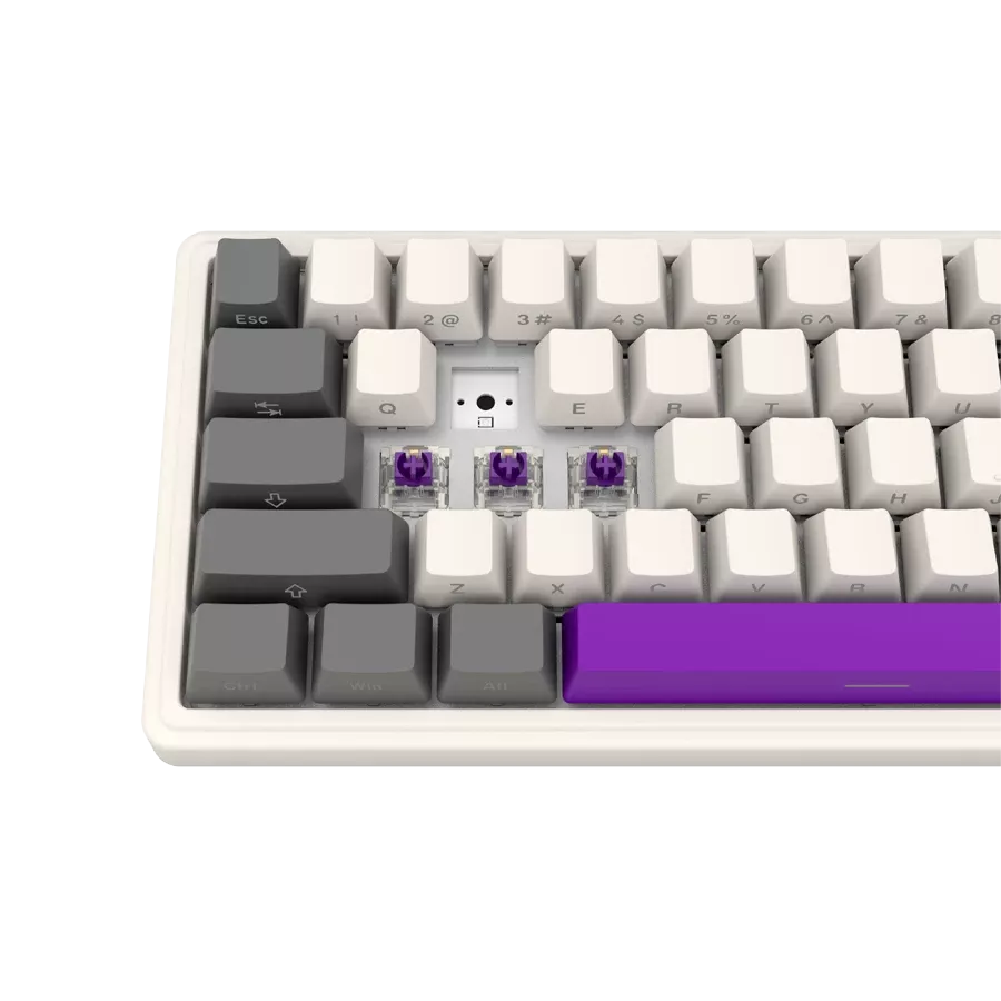 LORGAR KBP70MW Gaming Keyboard, Wireless, Beige, EN — Image №8